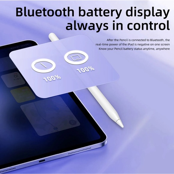 IPAD PENCIL WIRELESS CHARGING STYLUS PEN FOR IPAD PRO / AIR / MINI New - Picture 5 of 10